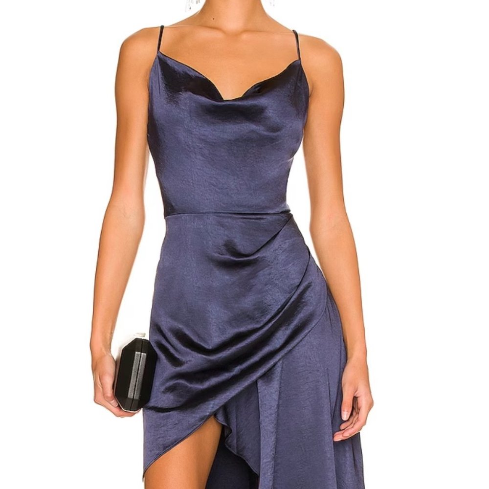 Revolve ELLIATT Jacinda Dress in Navy, Size Small